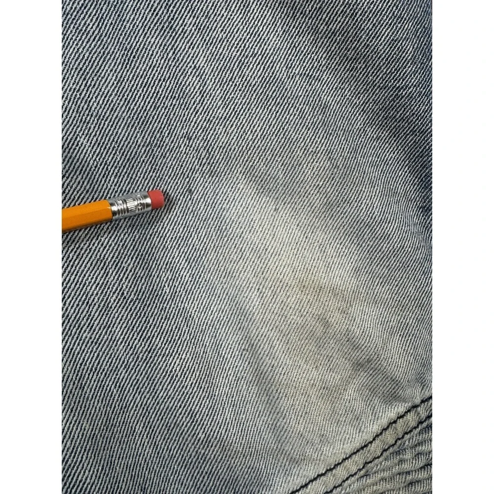 Trestles Supply Co. Zip Jeans Size 34 Blue Denim Acid Wash